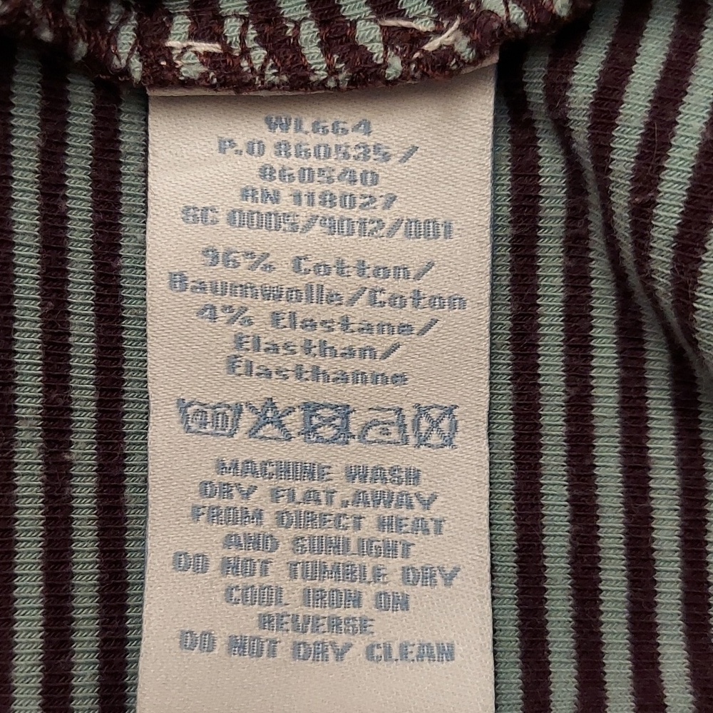 BODEN Striped Long Sleeve Round Scoop Neck Pullover Top - Picture 9 of 10